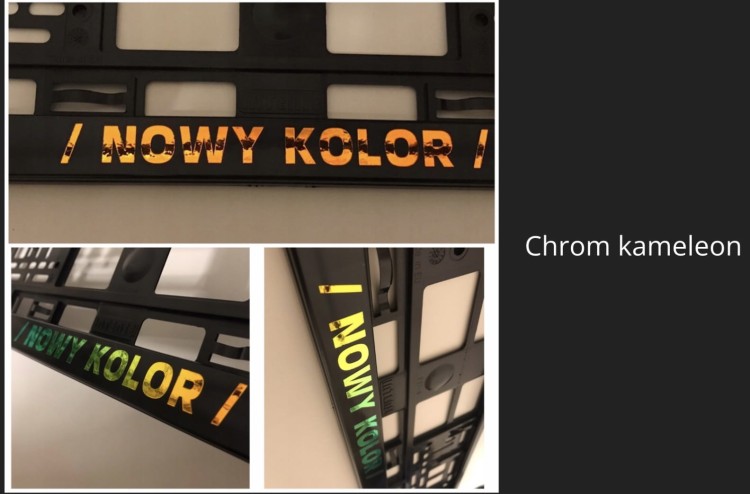 tablica rejestracyjna aluminiowa tłoczona